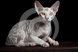 Cornish Rex cat - Originated in England (Generative AI)