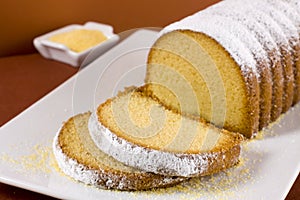 Cornmeal cake