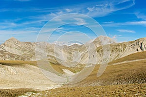 Corno Grande, Gran Sasso, high trail, L'Aquila, Italy