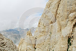 Corno Grande, Gran Sasso, high trail, L'Aquila, Italy