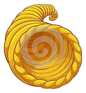 Cornucopia Horn Of Plenty Thanksgiving Basket