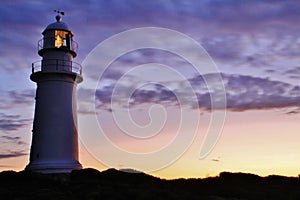 Corny Point lighthouse photo