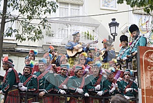 Coro in Cadiz Carnival, Spain