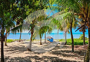 Coroa Vermelha beach in Porto Seguro, Bahia - Tourism and destinations in Northeast Brazil - Tourist attraction, travel guide for photo