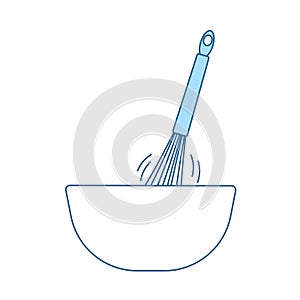 Corolla Mixing In Bowl Icon