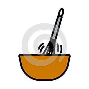 Corolla Mixing In Bowl Icon