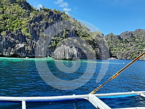 Coron philipines boattrip blue sea coral