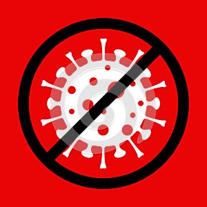 No entry to coronavirus