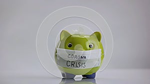 Corona crisis concept.