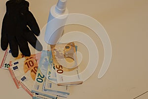 Corona virus uncertain consequential expenses photo
