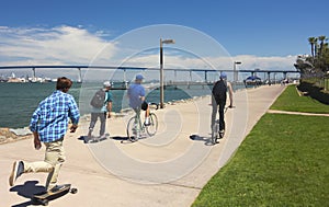 A Coronado Bridge View from Coronado Island