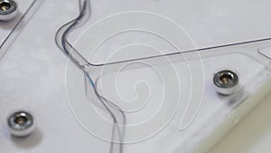 Coronary medical stent.