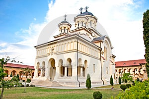 The Coronation Archbishop Cathedral, Alba Iulia, Romania photo