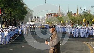 Coronation Ceremony King Rama X. Bangkok, Thailand