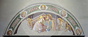 Coronation of the Virgin, Basilica di Santa Croce in Florence