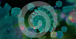 Coronavirus 2019-nCoV. Corona virus outbreaking. Epidemic virus Respiratory Syndrome