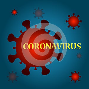 Coronavirus background