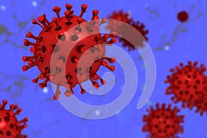 Coronavirus background
