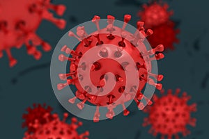 Coronavirus background