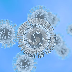 Coronavirus Closeup 