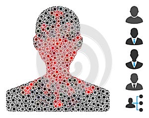 Coronavirus Collage Customer Icon