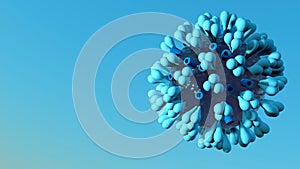 Coronavirus Covid-19 Covid19 korona virus koronavirus 3d illustration