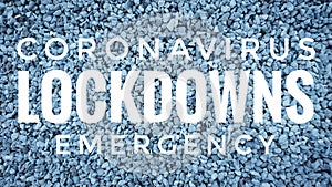 Coronavirus Covid-19 Outbreak Lockdown Restrictions Header