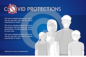 Coronavirus COVID-19 protections posters