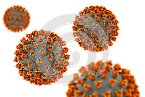 Coronavirus COVID-19, SARS-CoV-2, 3D illustration