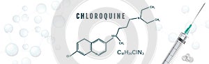 Coronavirus Covid-19 treatment with chloroquine phosphate