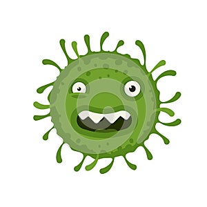 Coronavirus COVID 19. Viral pneumonia, disease vector illustration