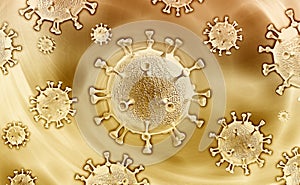 Coronavirus COVID-19 Virus Closeup