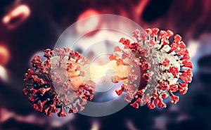 Coronavirus Covid-19 new variant mutation photo