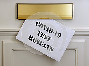 Test Results Letter - Covid-19 photo