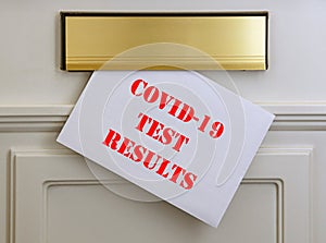 Test Results Letter - Covid-19 photo