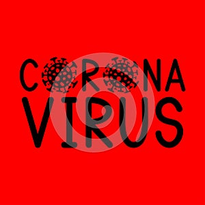 Coronavirus decease sign photo