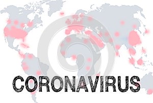 Coronavirus global virus pandemic disease