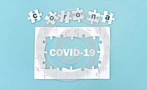 Coronavirus jigsaw puzzle