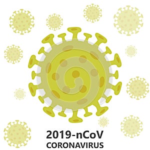 Coronavirus 2019-nCoV symptoms risk disease China medical health care concept Chinese healthcare WUHAN virus vector icon icons