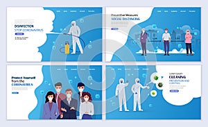 Coronavirus pandemic concept