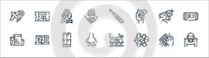 Coronavirus prevention line icons. linear set. quality vector line set such as cough, social, snot, take away, handwash, social,