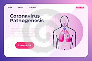 Coronavirus quarantine heathcare banner concept, coronavirus heathcare , poster template