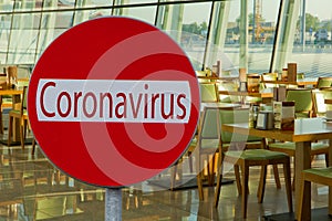Coronavirus stay at home concept