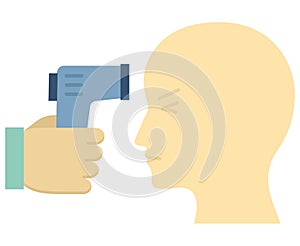 Coronavirus test kit Flat Style vector icon which can easily modify or edit
