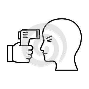 Coronavirus test kit Flat Style vector icon which can easily modify or edit