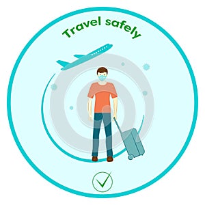 Coronavirus. Travel safely, protect yourself from the virus