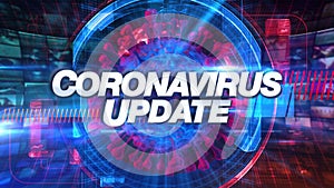 Coronavirus Update - Media TV Animation Graphic Title