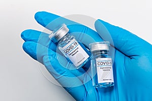 Coronavirus vaccine - The medical concept