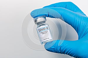 Coronavirus vaccine - The medical concept