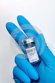 Coronavirus vaccine - The medical concept